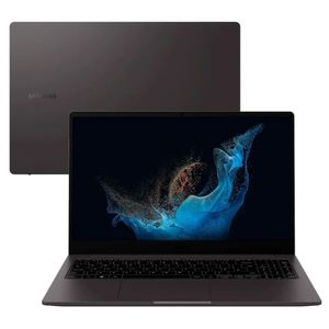 Notebook Samsung Galaxy Book2 256GB SSD 8GB de RAM NP550XED-KF2BR I5 Grafite