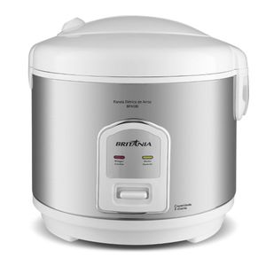 Panela de Arroz Britânia Elétrica BPA5BI 5 Xícaras Branco 220V