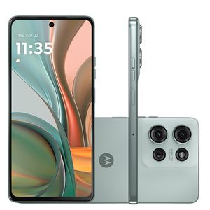 Smartphone Motorola Moto g75 5G - 256GB 16GB (8GB RAM+8GB Ram Boost) e 50MP Sony Lytia 600 Camera Moto AI Ultrarresistencia militar - Cinza