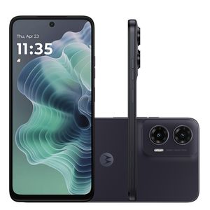 Smartphone Motorola Moto g35 5G - 128GB 12GB (4GB RAM+8GB Ram Boost) e Camera 50MP com AI NFC Tela 6.7" com Superbrilho - Grafite