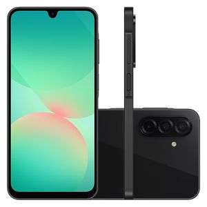 Smartphone Samsung Galaxy A26 5G 128GB 6GB de RAM Preto