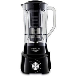 Liquidicador Britânia 2,65L Diamante 800 com 4 Lâminas 900W Preto 127V