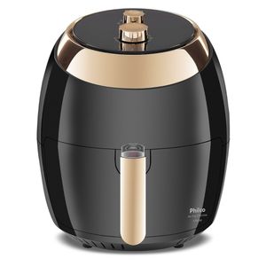 Fritadeira Airfryer Philco 5,5L PFR02PC Chrome Preto 127V