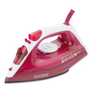 Ferro de Passar Black&Decker à Vapor FX2250-B2 Rosa 220V