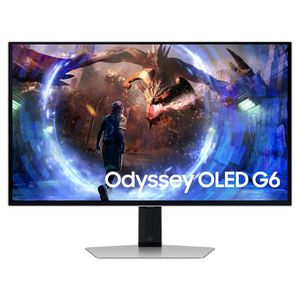 Monitor Gamer Samsung 27" Odyssey OLED G6 360Hz QHD Prata