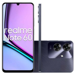 Smartphone Realme Note 60S 128GB 4GB de RAM Preto