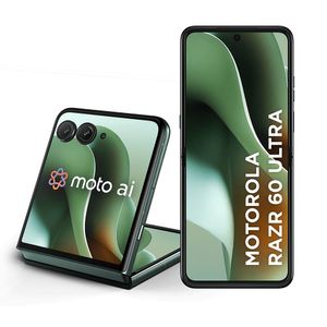 Smartphone Motorola Razr 60 Ultra 5G 1TB 32GB de RAM Verde Alcantara