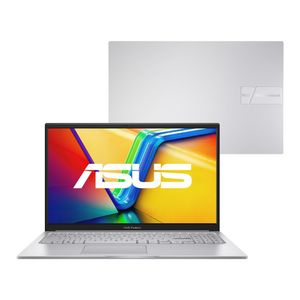 Notebook Asus Vivobook 15 512GB SSD 8GB de RAM 15,60" X1504ZA-NJ986W Intel Core I5 Cool Silver