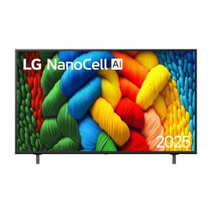 Smart TV 50" LG 4K NanoCell AI 50NANO80ASA HDR10/HLG 60Hz Preto