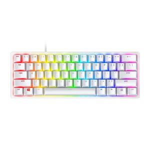 Teclado Razer Huntsman Mini 60% Switch Red RZ0303390400 Branco