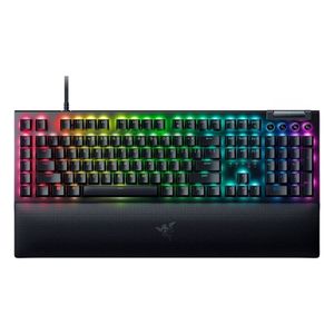 Teclado Razer BlackWidow V4 Switch Green RZ0304690200 Preto