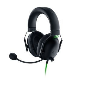 Headset Razer BlackShark V2 X Wired Gaming RZ0403240100R Com Fio P2  Preto