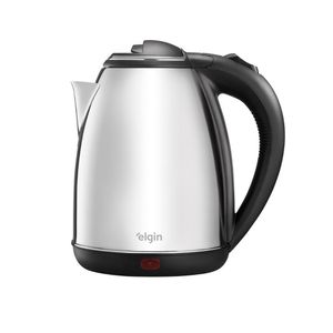 Chaleira Elétrica Elgin 1,8L CHA10 1200W Sem Fio Prata 127V