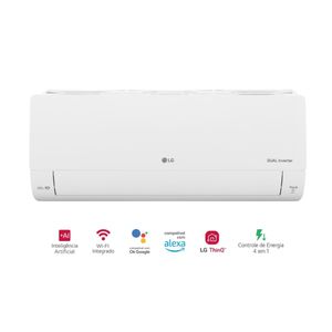 Ar-Condicionado LG Dual Inverter Voice +AI 18.000 BTU Quente e Frio 220V