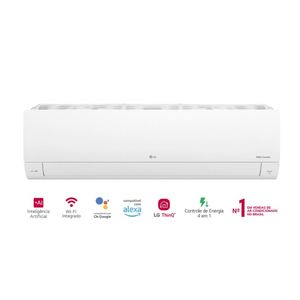 Ar-Condicionado LG Dual Inverter Voice +AI 18.000 BTU Frio 220V