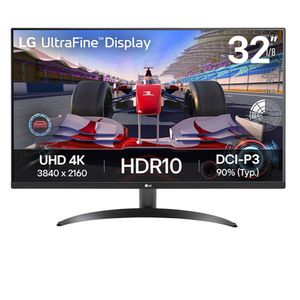 Monitor LG 32" Ultrafine 4K 32UR500K-B.AWZM Preto